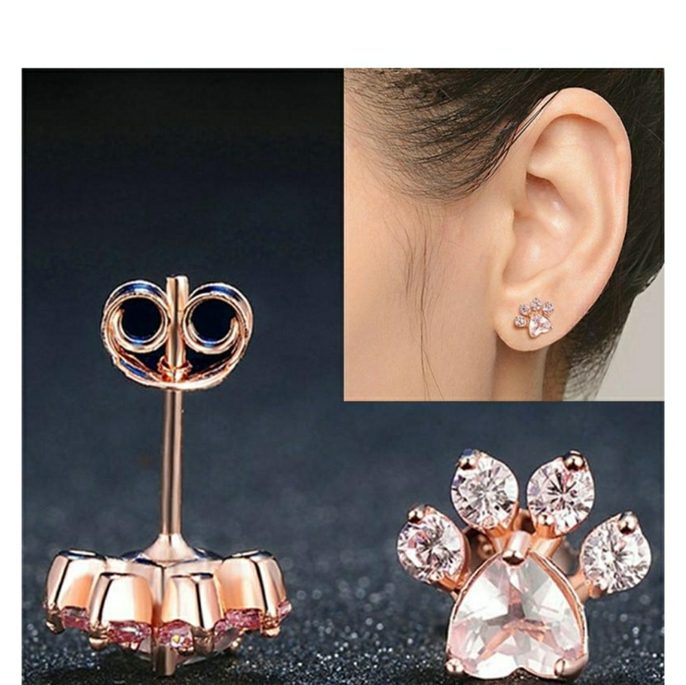 🐾Adorable Puppy Paw Earings🐾🆕 - Picture 2 of 4